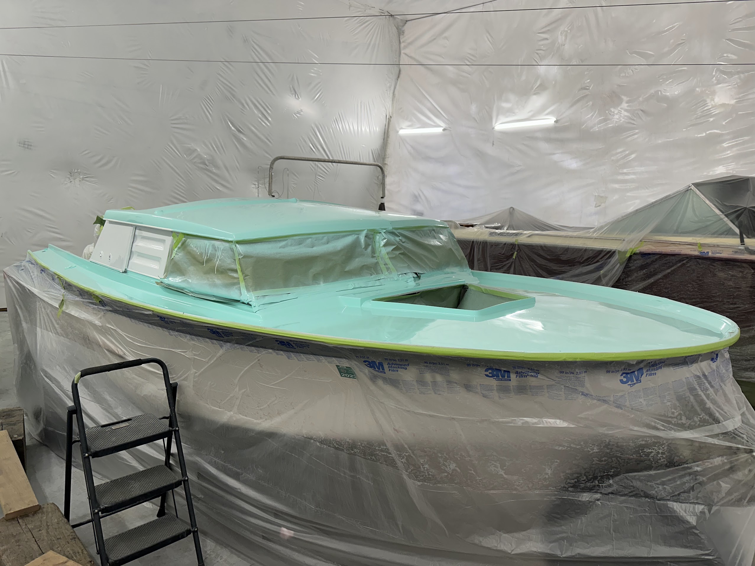 Boat repair bottom paint